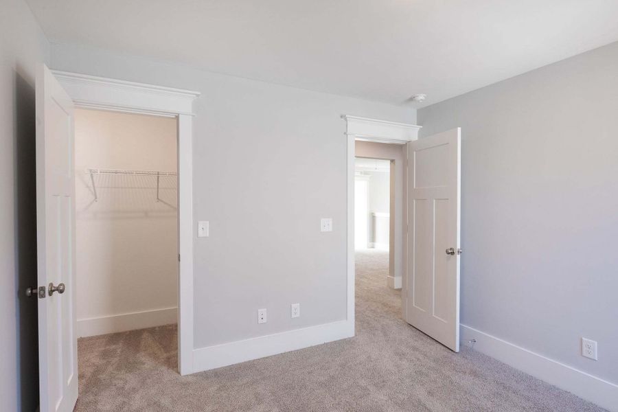 Representative unfurnished interior of a home built from the Austin by Caviness & Cates Communities in Bartlett Manor, Youngsville (Image 144).