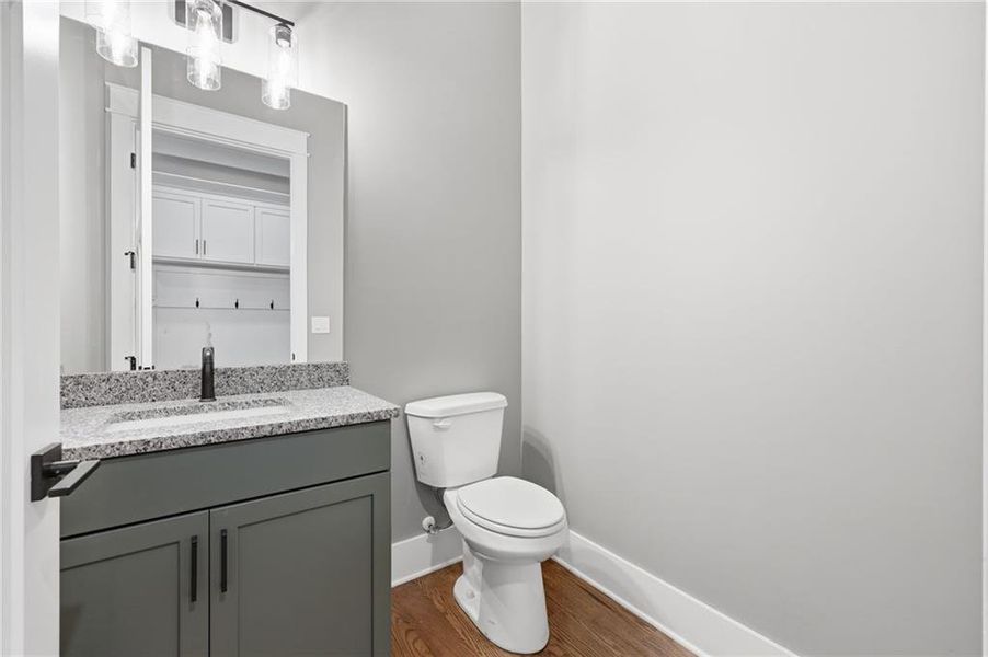 Furnished interior view inside a new home in , Buford (Image 15).