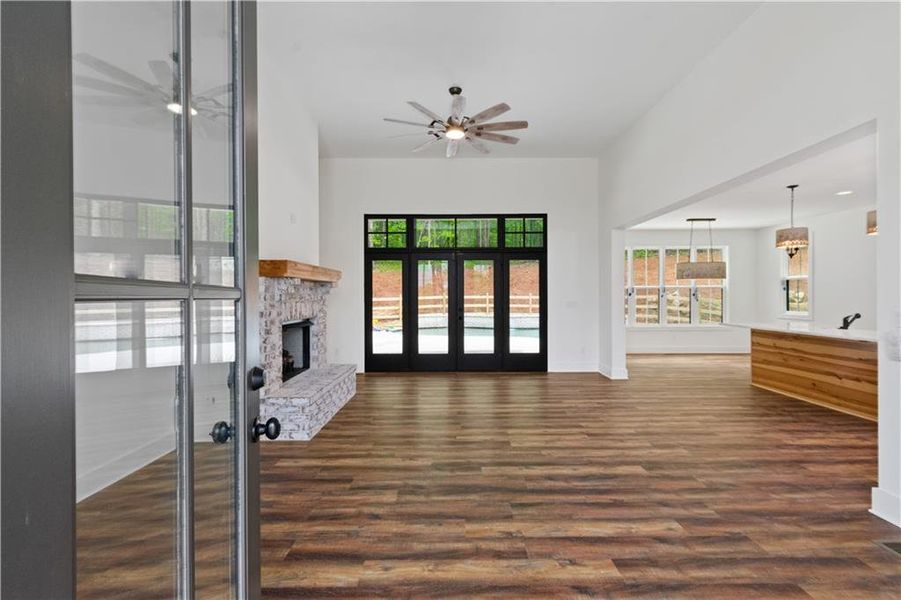 Furnished interior view inside a new home in , Rydal (Image 30). Furnished interior view inside a new home in , Rydal (Image 30).