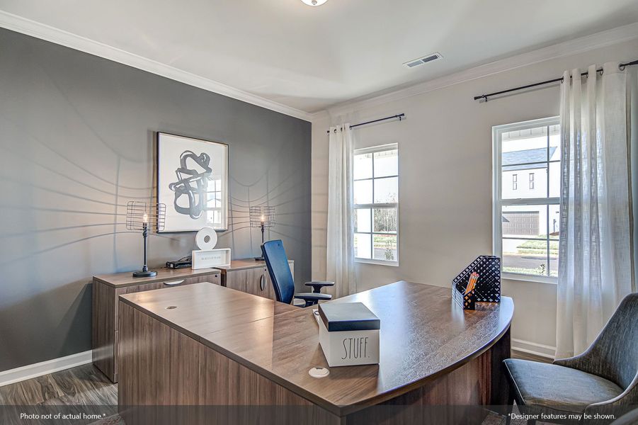 Furnished interior view inside a new home in Dove Hollow, Chesnee (Image 16).