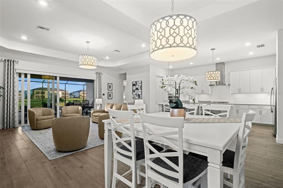 Furnished interior view inside a new home in , Punta Gorda (Image 32).