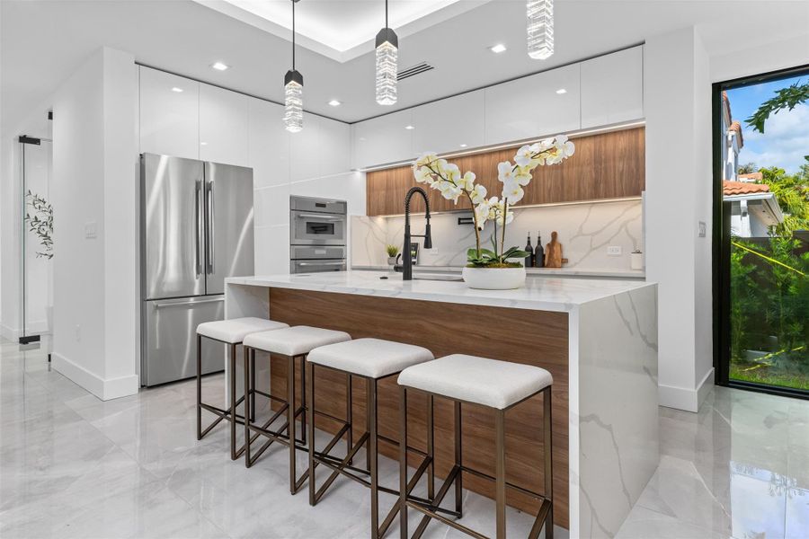 Furnished interior view inside a new home in , Fort Lauderdale (Image 26).