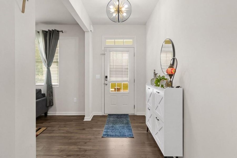 Furnished interior view inside a new home in , Dawsonville (Image 6).