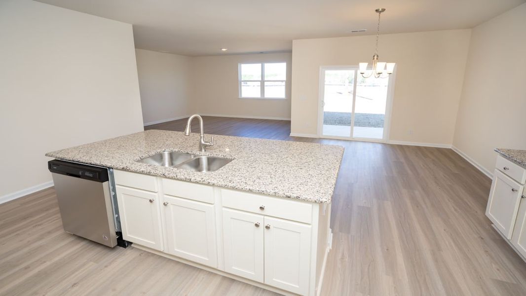 Representative furnished interior of a home built from the CALI by D.R. Horton in Island Green, Myrtle Beach (Image 12).