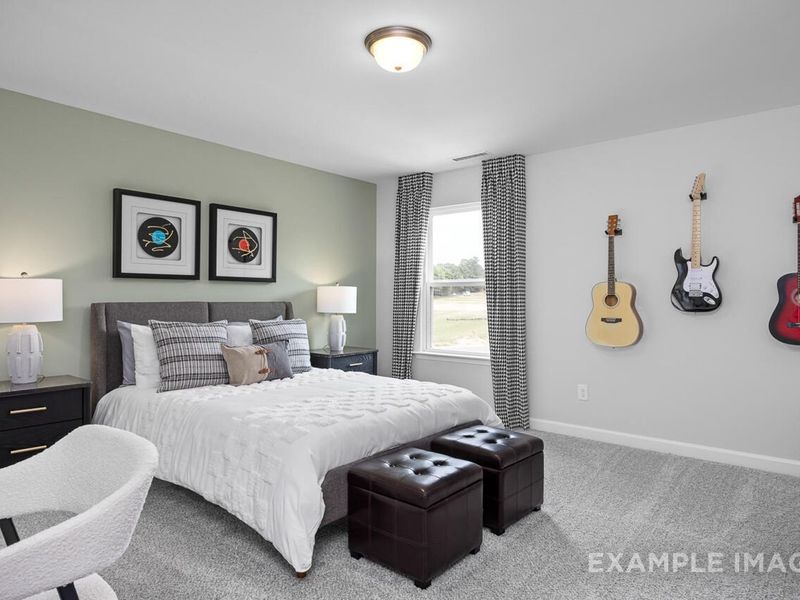 Furnished interior view inside a new home in Tobacco Road, Angier (Image 28).