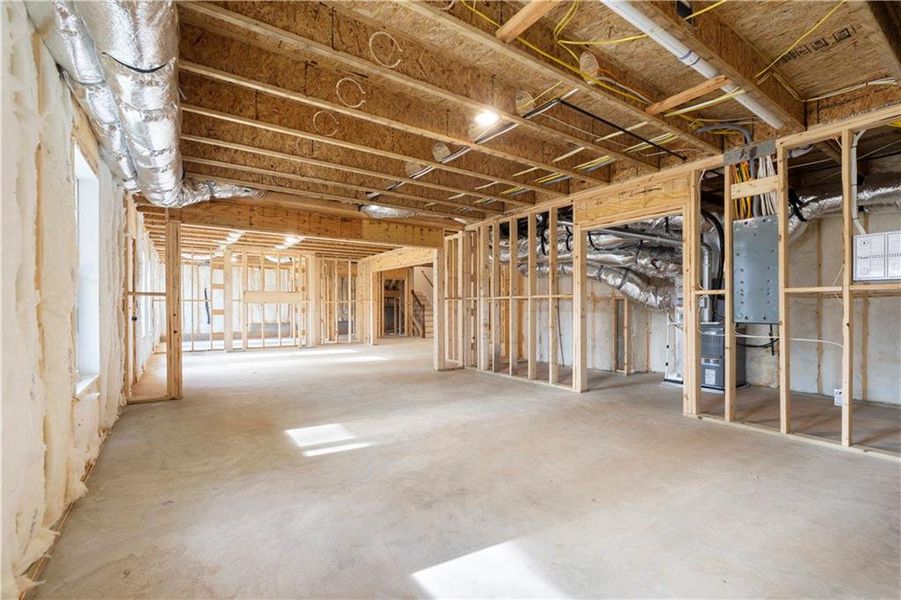 In-progress construction of a new home in , Powder Springs, GA (Image 45). In-progress construction of a new home in , Powder Springs, GA (Image 45).