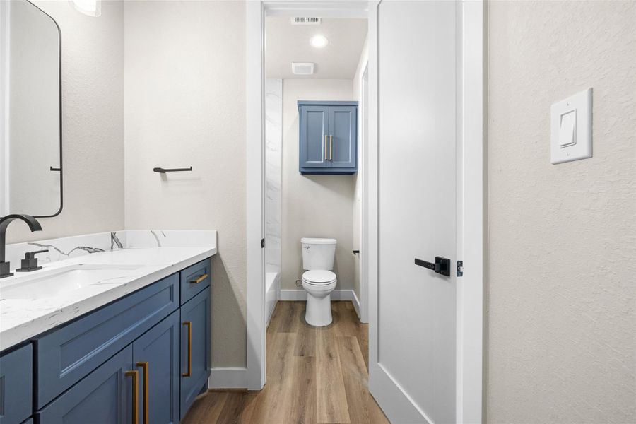 Furnished interior view inside a new home in , Schulenburg (Image 8). Furnished interior view inside a new home in , Schulenburg (Image 8).