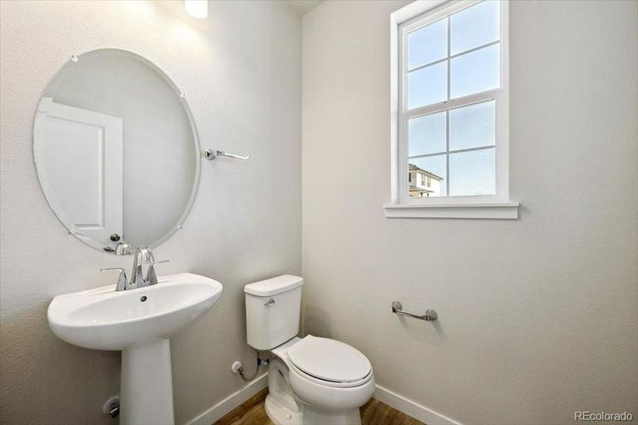 Furnished interior view inside a new home in The Boulevard II Collection at Windler, Aurora (Image 5).