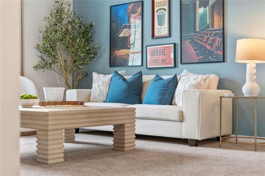 Furnished interior view inside a new home in Walker Grove, McDonough (Image 9).