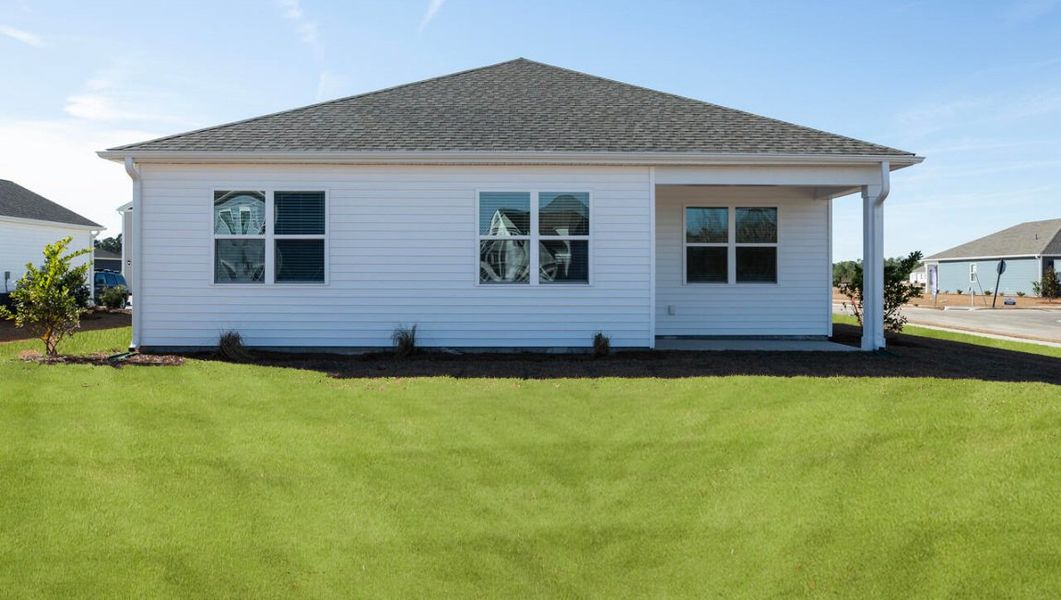 Representative exterior details of a home built from the ARIA by D.R. Horton in Halls Landing, Bolivia (Image 4). Representative exterior details of a home built from the ARIA by D.R. Horton in Halls Landing, Bolivia (Image 4).