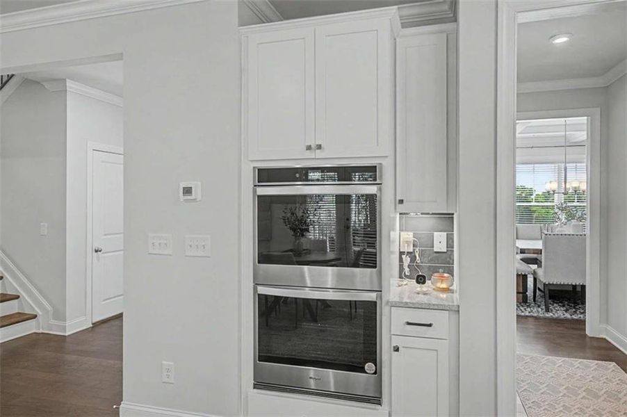 Furnished interior view inside a new home in The Estates at Hurricane Pointe, Douglasville (Image 11).