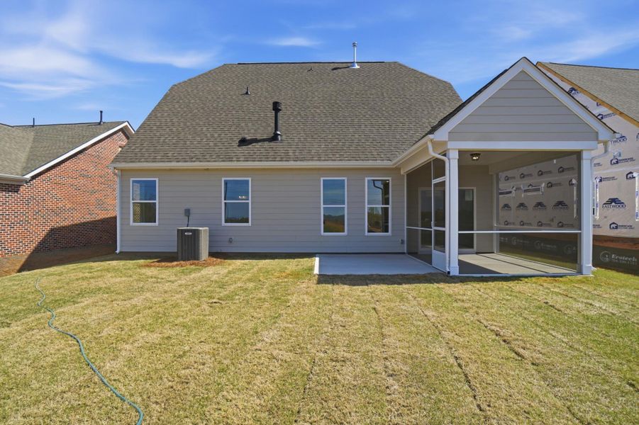 Exterior details and patio area of a home in Founders Landing | 55+ Community, Gastonia (Image 31). Exterior details and patio area of a home in Founders Landing | 55+ Community, Gastonia (Image 31).