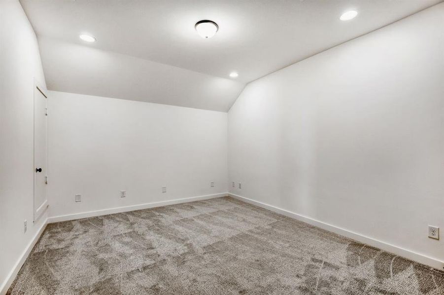 Spacious, unfurnished interior of a new home in Castle Hills Northpointe - Townhomes, Lewisville (Image 28).