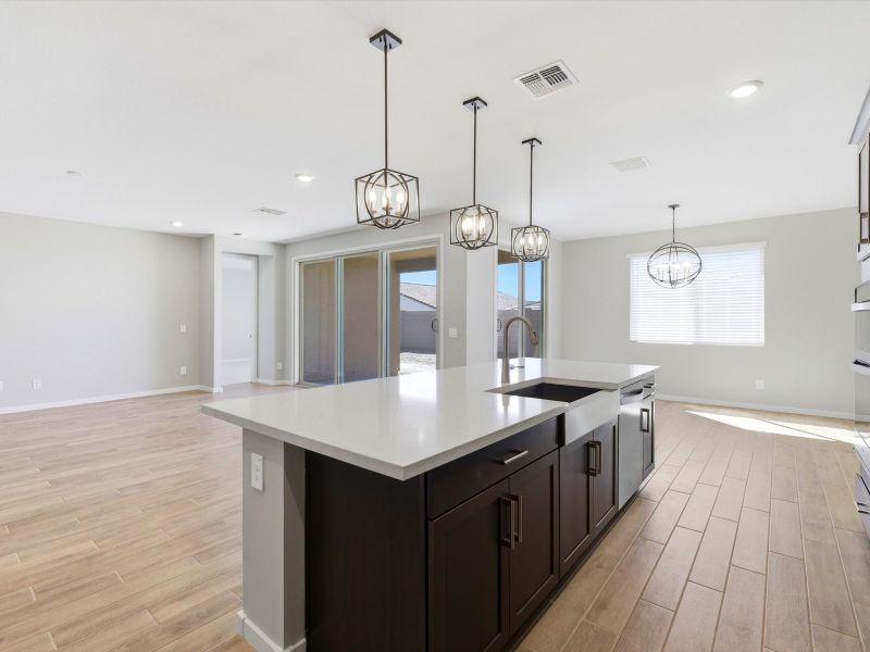 Furnished interior view inside a new home in Paloma Creek - Signature Series, Surprise (Image 6).