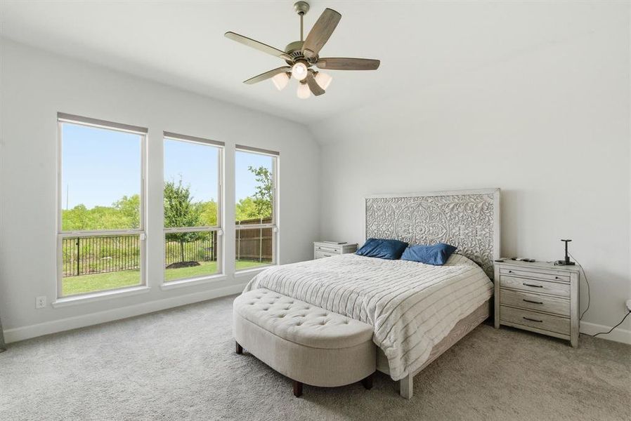 Furnished interior view inside a new home in Sweetgrass, Haslet (Image 34).
