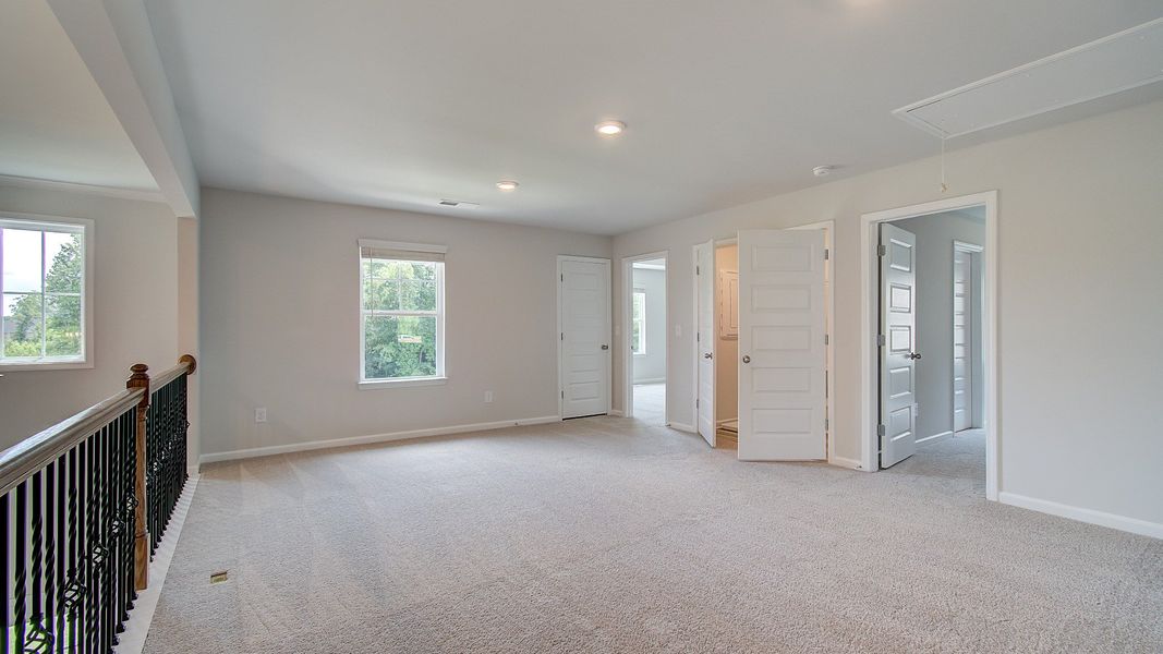 Furnished interior view inside a new home in Westwind Estates, Hampton (Image 21).