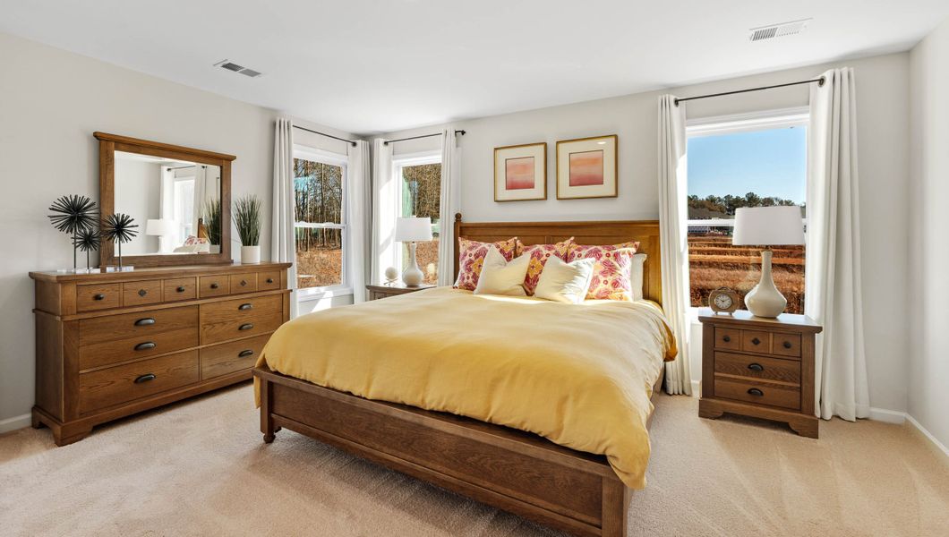 Furnished interior view inside a new home in Campbell Ridge, Piedmont (Image 31).