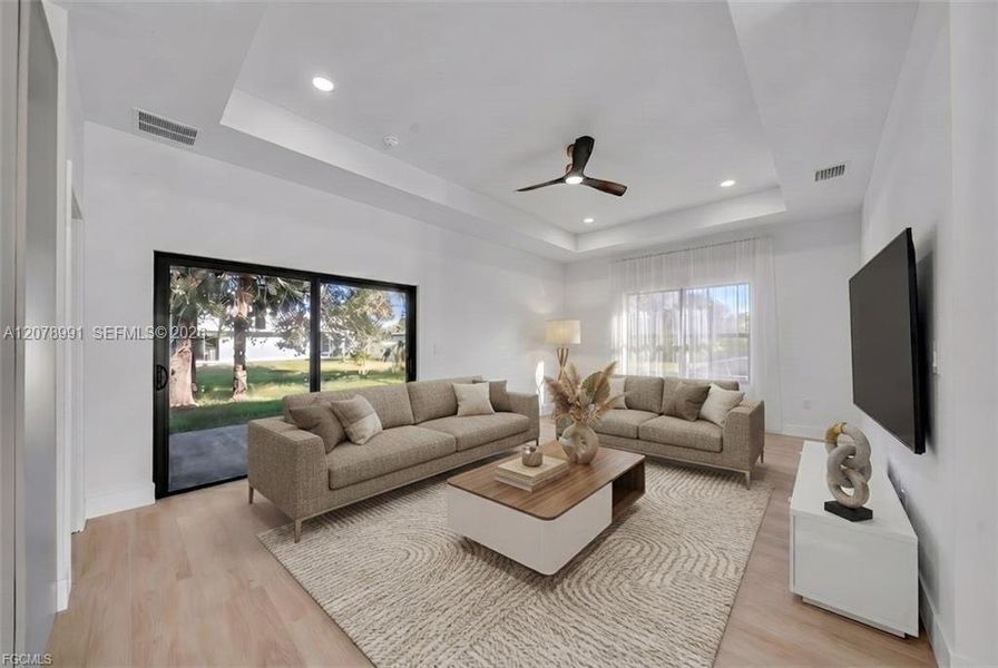 Furnished interior view inside a new home in , North Port (Image 11).