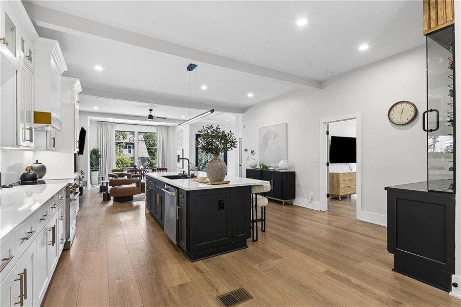 Furnished interior view inside a new home in , Atlanta (Image 47).