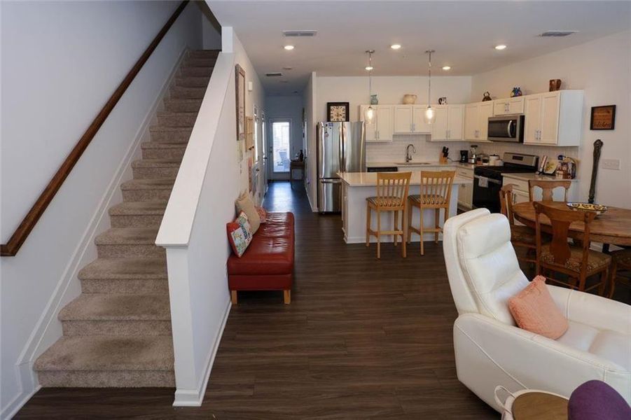 Furnished interior view inside a new home in Laurelwood, Douglasville (Image 9).