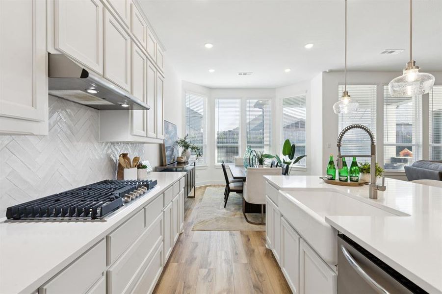 Furnished interior view inside a new home in , Forney (Image 5). Furnished interior view inside a new home in , Forney (Image 5).