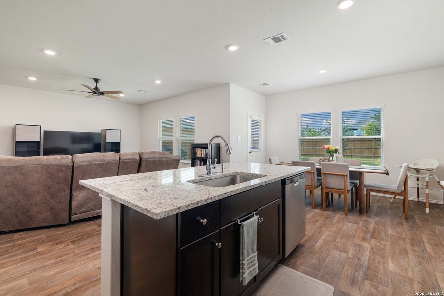 Furnished interior view inside a new home in , San Antonio (Image 6).