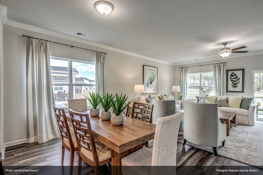 Furnished interior view inside a new home in Garden Grove, Conway (Image 5).