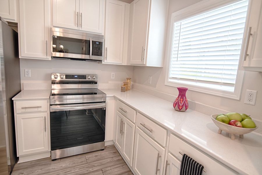 Representative furnished interior of a home built from the Cliffside by Hurricane Builders in Percival Village, Columbia (Image 9).