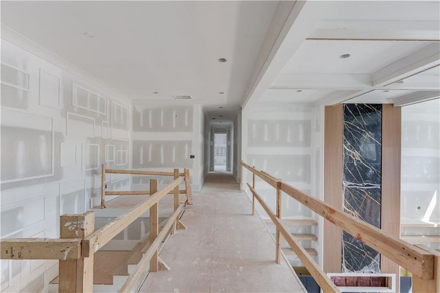 In-progress construction of a new home in , Buford, GA (Image 43).