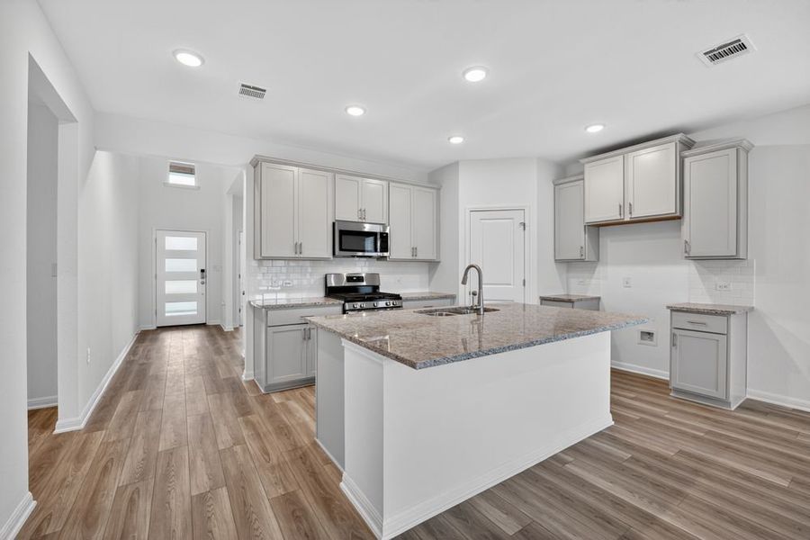 Furnished interior view inside a new home in Lisso, Pflugerville (Image 7).