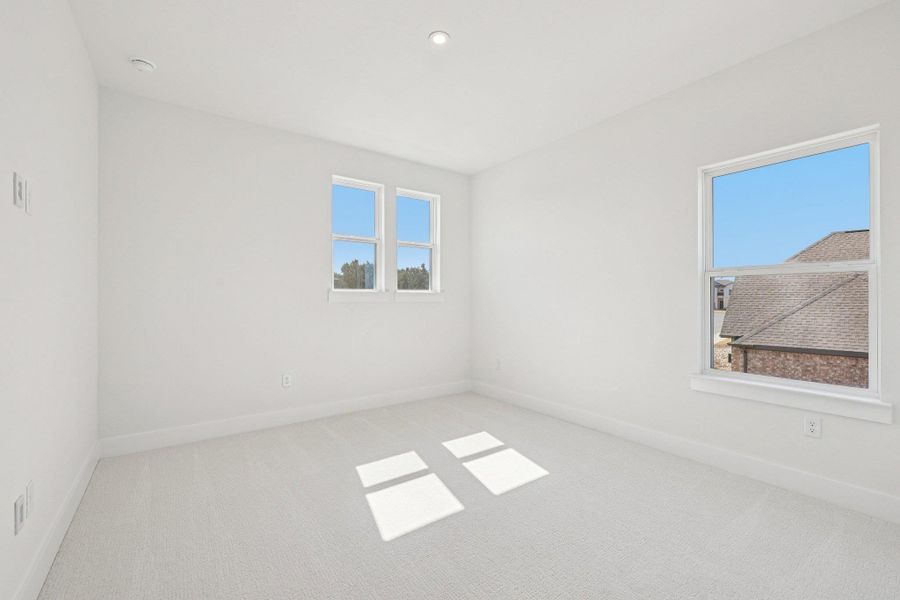 Not the actual home. Representative photo of a completed home of the same plan. Features will vary.  Please confirm details with the New Home Consultant