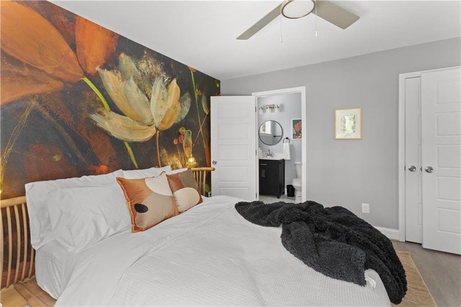 Furnished interior view inside a new home in , Snellville (Image 13).