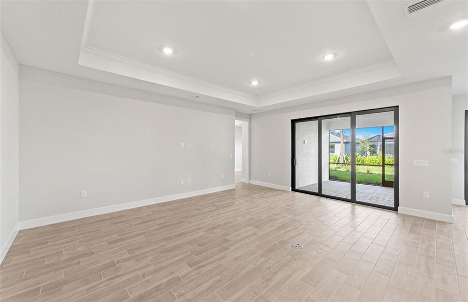 Spacious, unfurnished interior of a new home in Arbor Oaks, North Port (Image 21). Spacious, unfurnished interior of a new home in Arbor Oaks, North Port (Image 21).