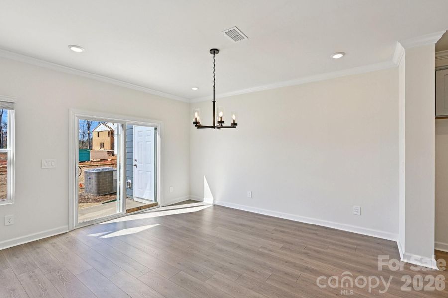 Spacious, unfurnished interior of a new home in Meadows at Wilson Farms - The Summit Series, Fort Mill (Image 19). Spacious, unfurnished interior of a new home in Meadows at Wilson Farms - The Summit Series, Fort Mill (Image 19).