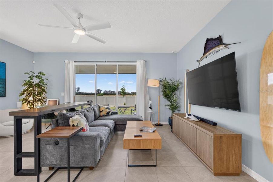 Furnished interior view inside a new home in Mangrove Point, Apollo Beach (Image 12).