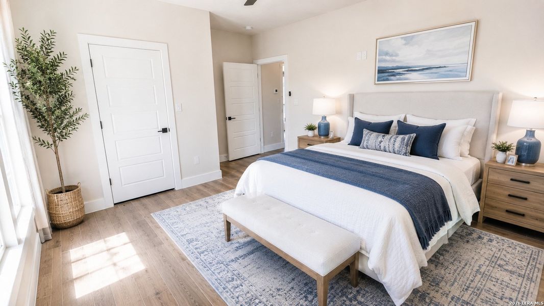 Furnished interior view inside a new home in , Bulverde (Image 14).