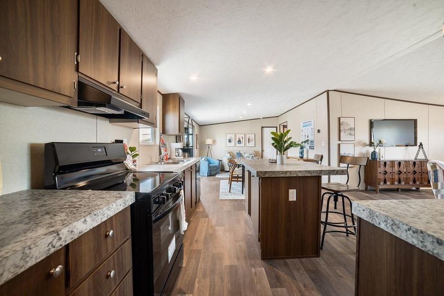 Furnished interior view inside a new home in , Bellevue (Image 3).