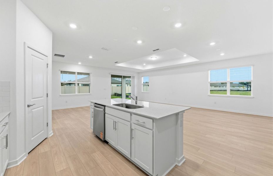Furnished interior view inside a new home in Vida's Way, Wesley Chapel (Image 7).