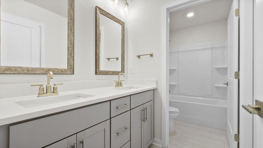 Furnished interior view inside a new home in Whitehawk Meadows, Travelers Rest (Image 13).