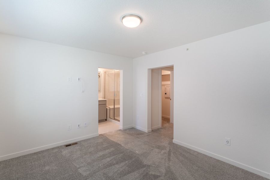 Representative unfurnished interior of a home built from the Conrad by Lokal Homes in The Vistas at West Mesa, Colorado Springs (Image 11).