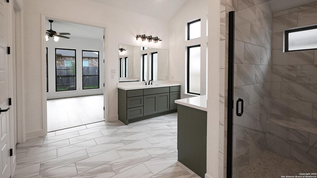 Furnished interior view inside a new home in Veramendi 60', New Braunfels (Image 6). Furnished interior view inside a new home in Veramendi 60', New Braunfels (Image 6).