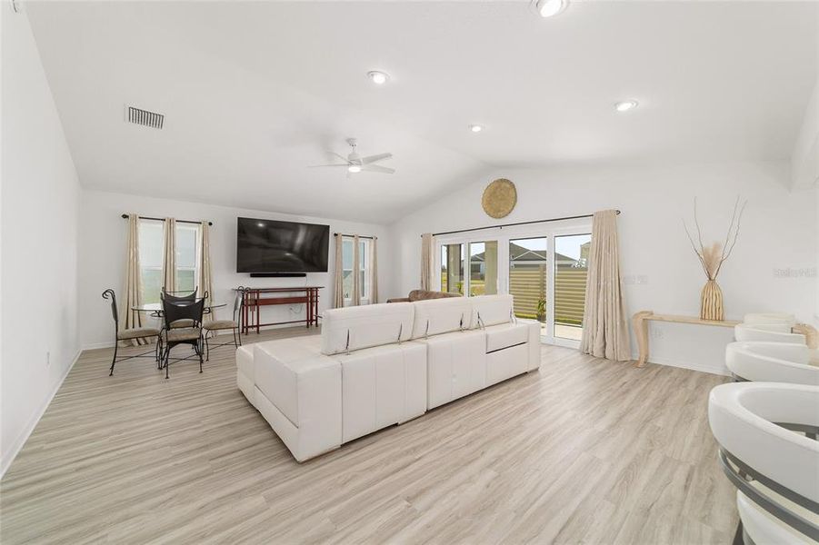 Furnished interior view inside a new home in , The Villages (Image 13).