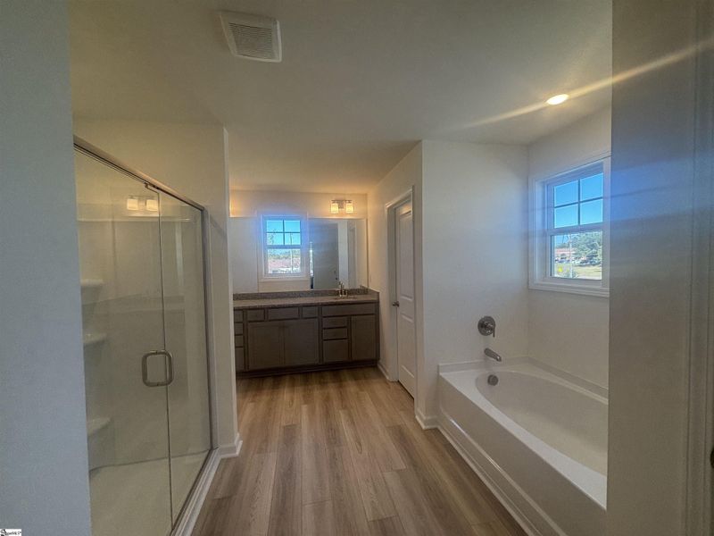 Furnished interior view inside a new home in Halton Oaks, Spartanburg (Image 10).