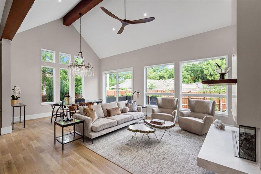 Furnished interior view inside a new home in , Dallas (Image 5). Furnished interior view inside a new home in , Dallas (Image 5).