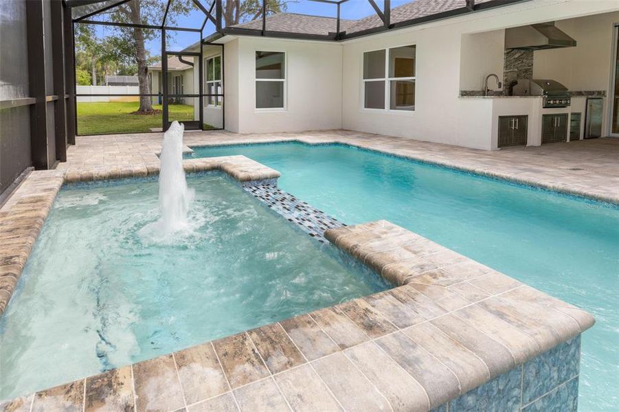 Exterior details and patio area of a home in , Palm Coast (Image 35).