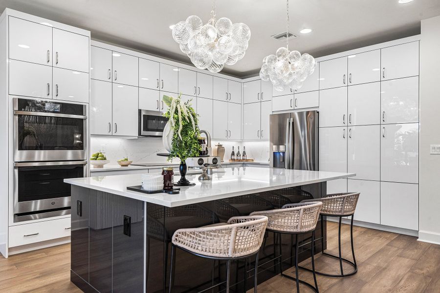 Representative furnished interior of a home built from the Grenada by GL Homes in Valencia Harbor (55+), Fort Myers (Image 5).
