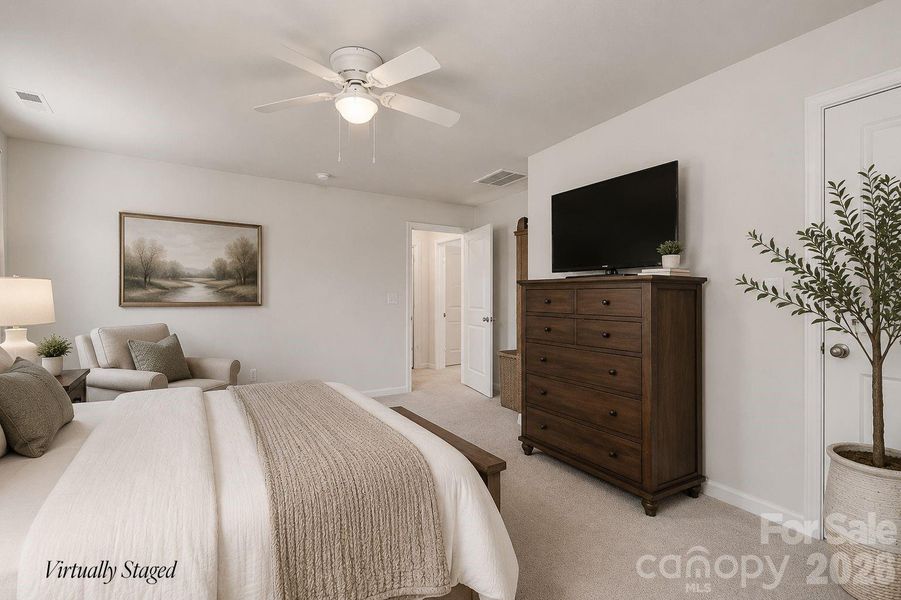 Furnished interior view inside a new home in , Waynesville (Image 14).