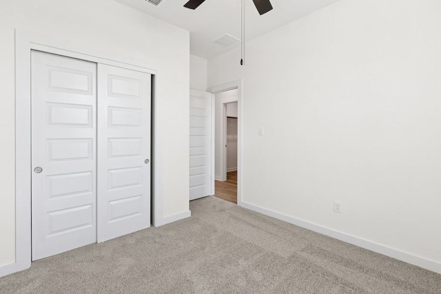 Spacious, unfurnished interior of a new home in Mayfair, New Braunfels (Image 30). Spacious, unfurnished interior of a new home in Mayfair, New Braunfels (Image 30).