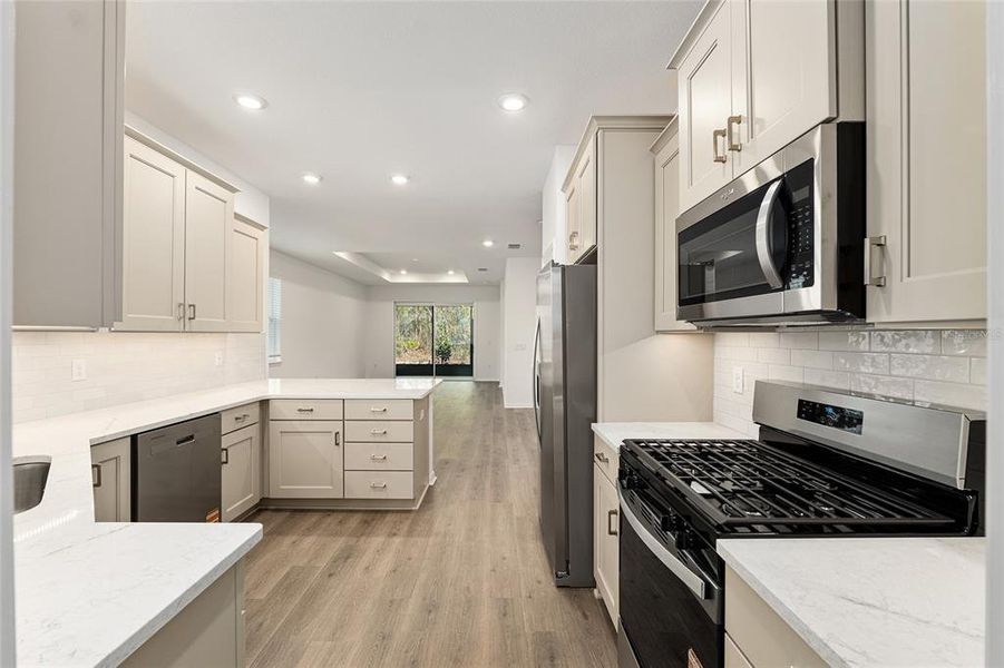 Furnished interior view inside a new home in , Ocala (Image 8).