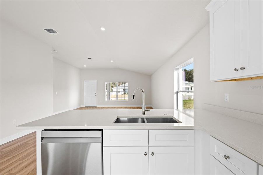 Furnished interior view inside a new home in SummerCrest, Ocala (Image 12).